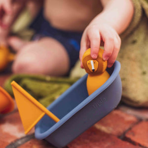 Sensory Bath Toy Floating Sailboat - Mr. Lion Bath Toys.