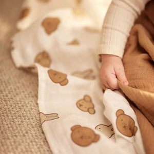 Miffy and Friends Large Swaddle Muslins – 2 Pack – Baby Essentials