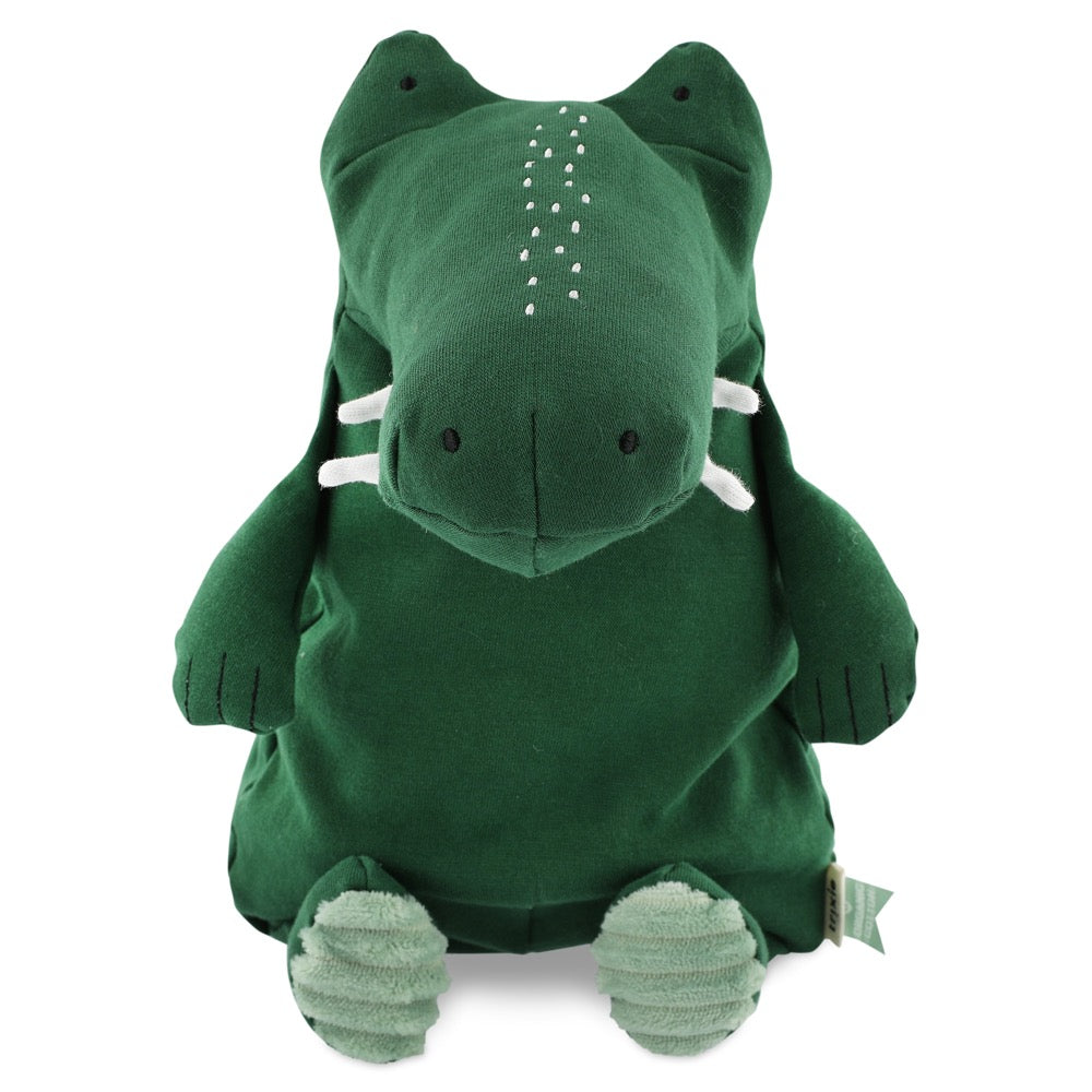 Green crocodile soft toy
