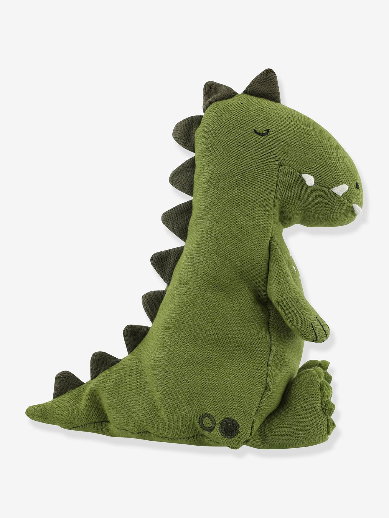 Green dinosaur soft toy