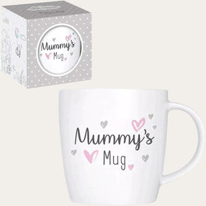 Mummy Mug in White with Gift Box – New Mum Gift