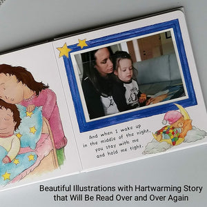 Mummy photo memory book with dedication page