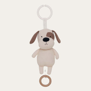 Musical Puppy Dog Pull Down Pram Toy Pram Toy.