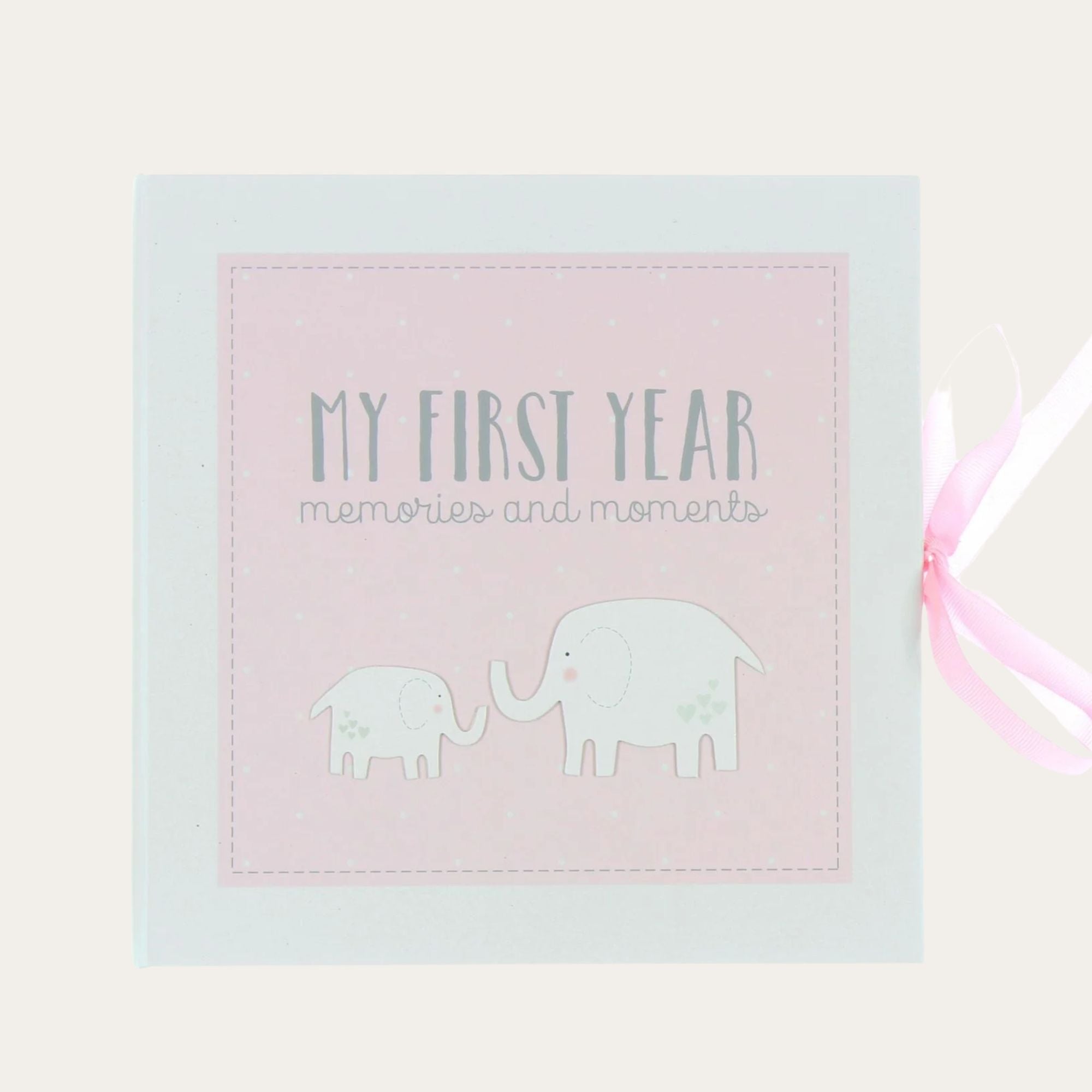 My First Year Memories And Milestones Pink Baby Journal.
