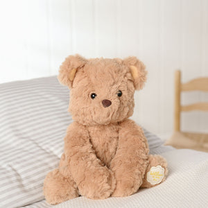 Gender-neutral teddy bear – perfect baby shower or keepsake gift