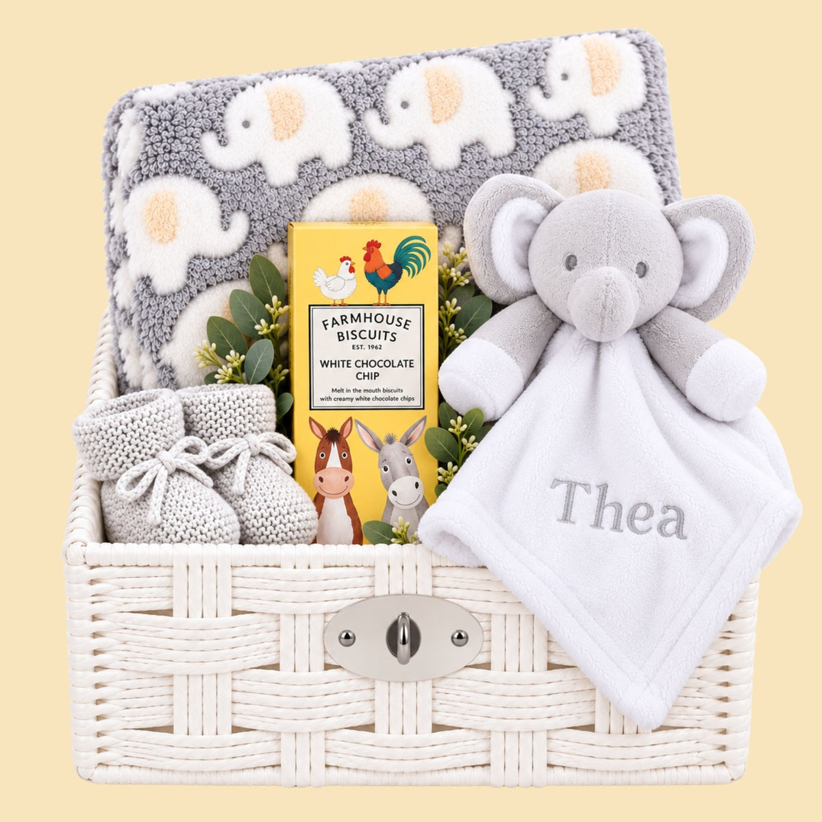 New Baby Gifts Hamper - Pure & Precious