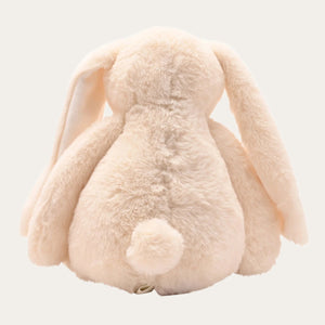 White bunny plush – beautiful nursery decor and baby gift