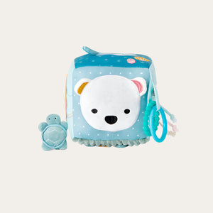Activity cube Play and Discover - Ocean Sensory Baby Toy.