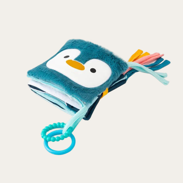 Soft 2 in 1 Sensory Unfoldable Activity Book - Ocean Baby Book.