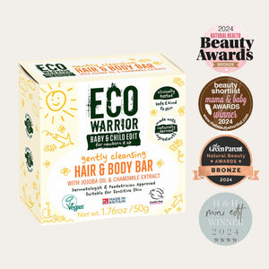 Eco Warrior Baby Edit Gently Cleansing Hair & Body Bar 50g Mum & Baby Bath & Body.