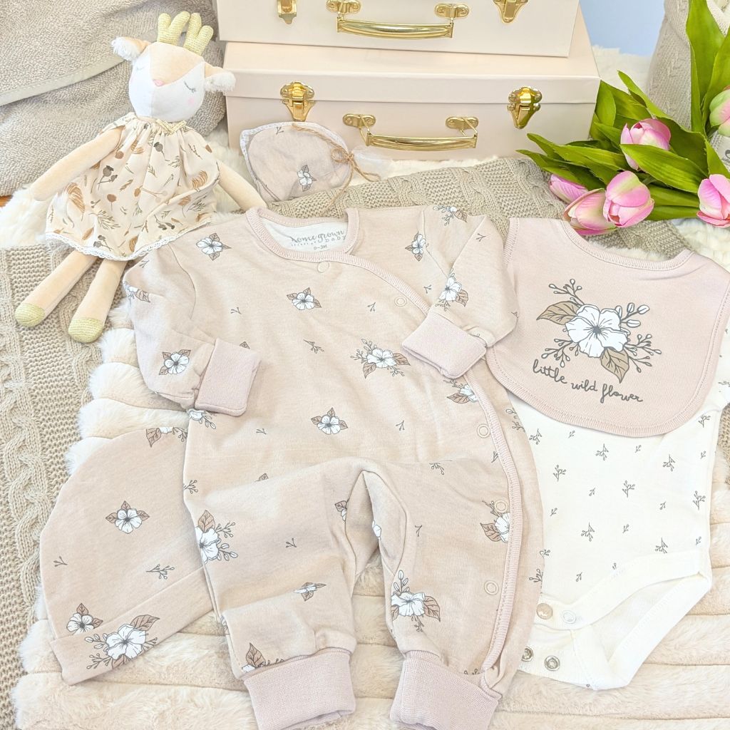 Newborn Baby Clothes Set – Organic Cotton Outfit Bumbles Boo