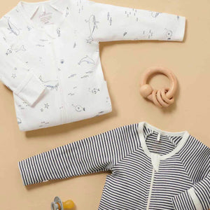 100% Organic Cotton Baby Suits – Vanilla