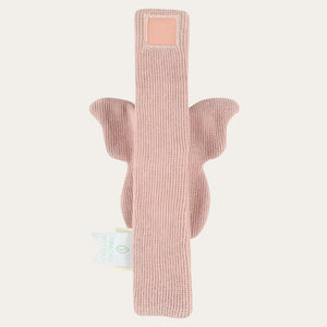 Organic cotton wrist rattle for babies – eco-friendly butterfly design