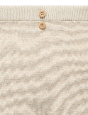 Organic Cotton Baby Leggings – Ribbed Waist and Feet