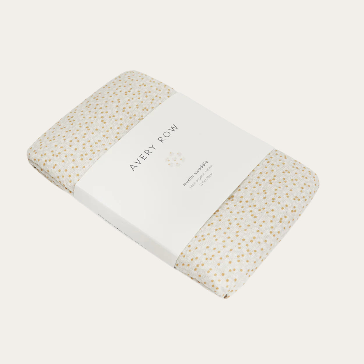 Organic Blanket Swaddle Muslin ' Daisy Meadow' Baby Swaddle.