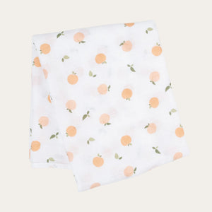 Swaddle Blanket Multipurpose Muslin - Peaches Baby Swaddle.