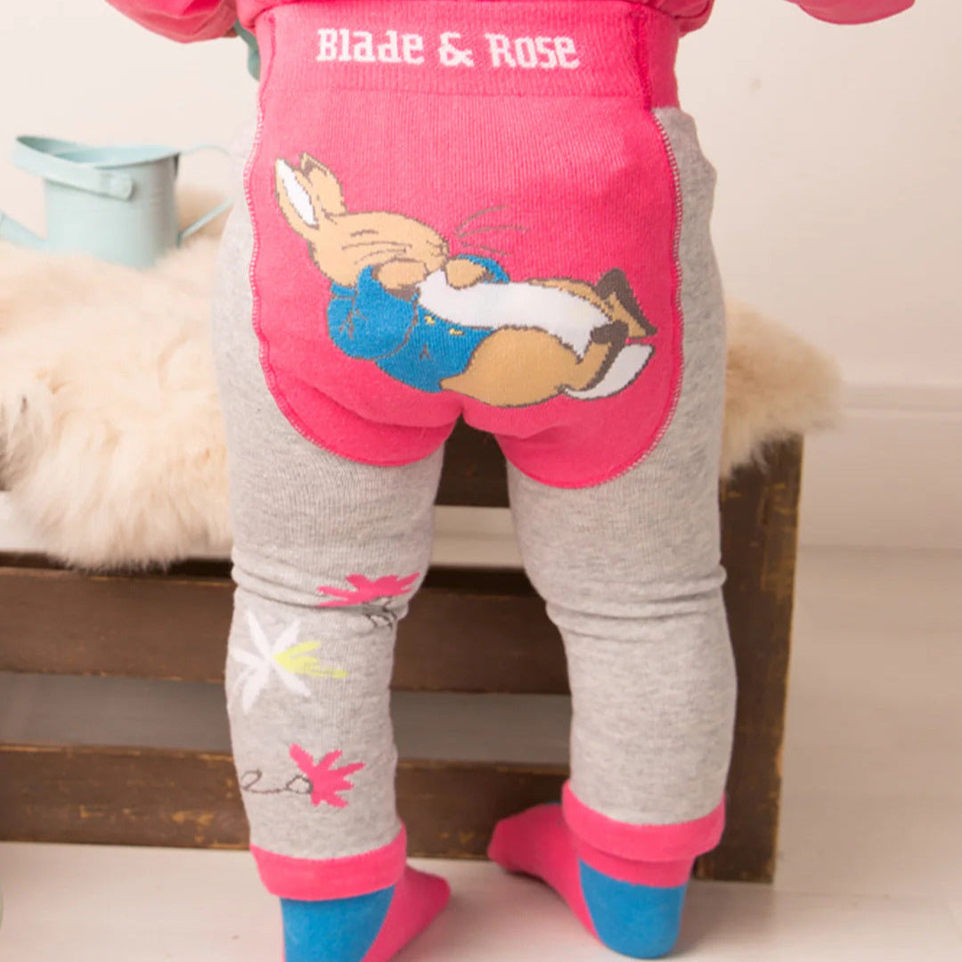 Peter Rabbit Leggings – Flower Design Detail