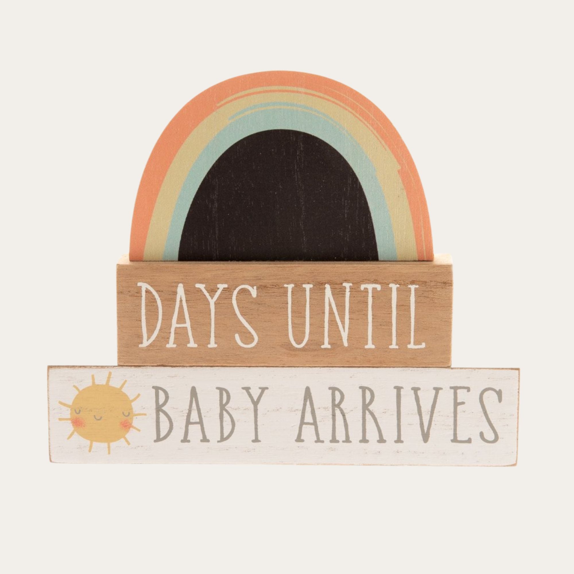 Days Until Baby Arrives' Countdown Plaque Baby Plaque.