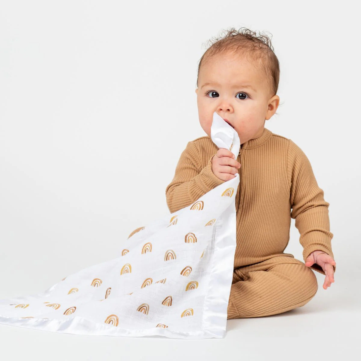 Muslin Security Comforter Blanket 2 pack - Rainbow Baby Comforter.