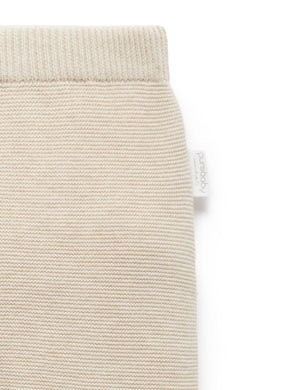 Newborn Baby Leggings in Wheat – 100% Organic Cotton