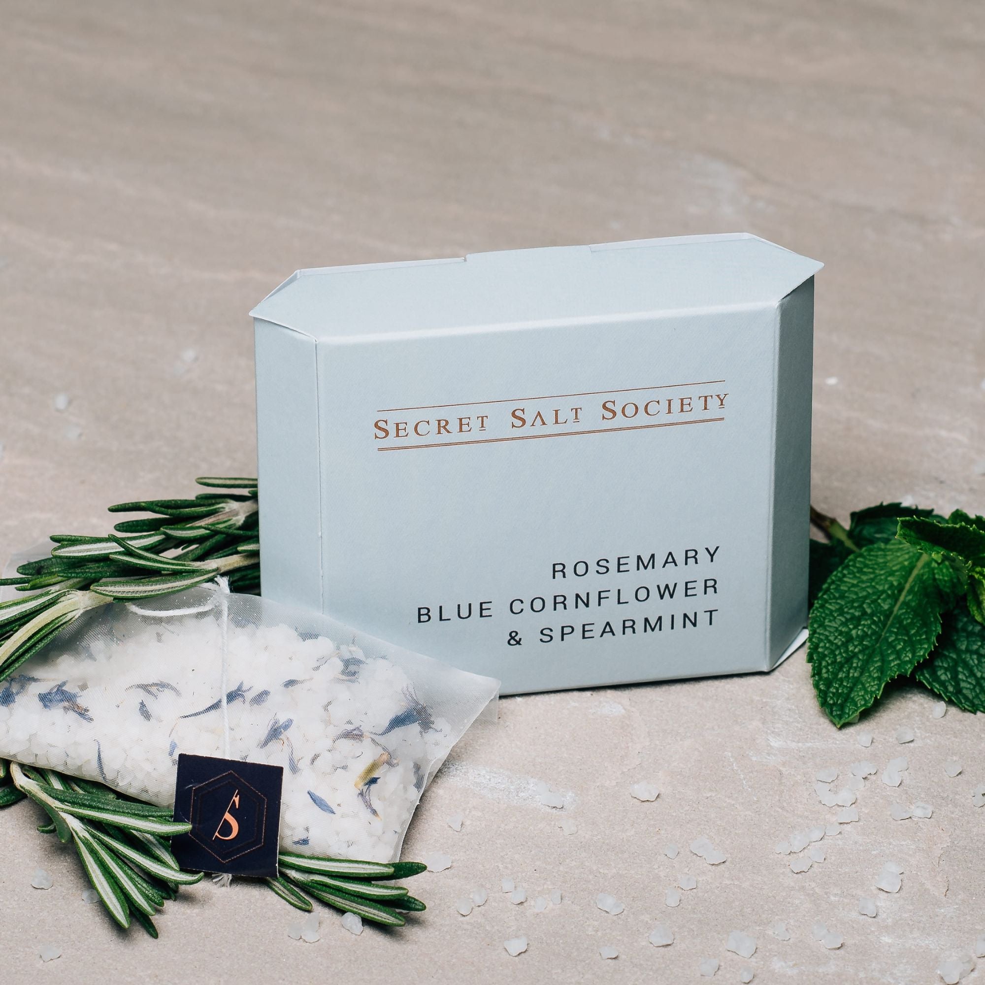 Rosemary, Bluecornflower & Spearmint Mineral Bath Infusion (50g) Mum Bath & Body.