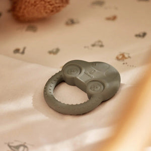 Teething Ring Rubber On The Go – Sea Green baby teether