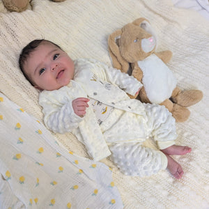 Safari 4-Piece Popcorn Clothing Set Unisex Baby Gift (NB-9 Months) Unisex Baby Clothes.