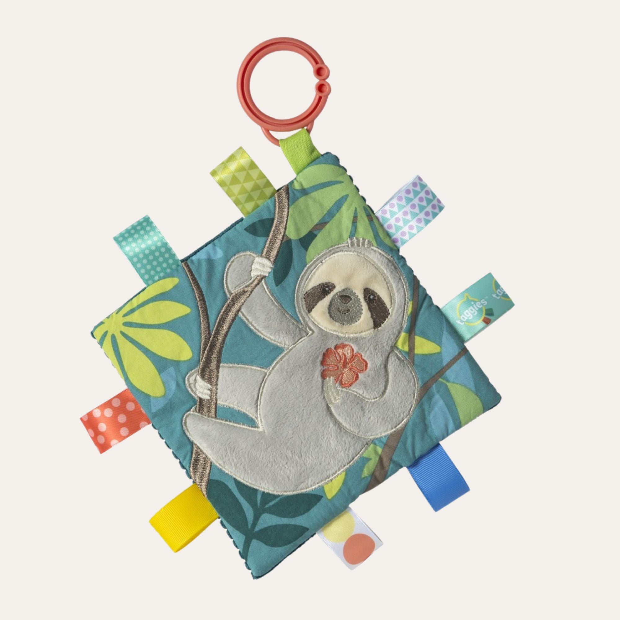 Taggies Crinkle Me Sloth by Mary Meyer Pram Toy.