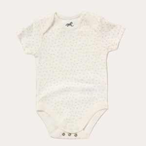 Soft Cotton Baby Bodysuit in Woodland Design