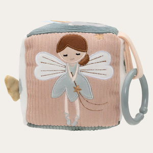 Soft activity cube toy in fairy and bird theme
