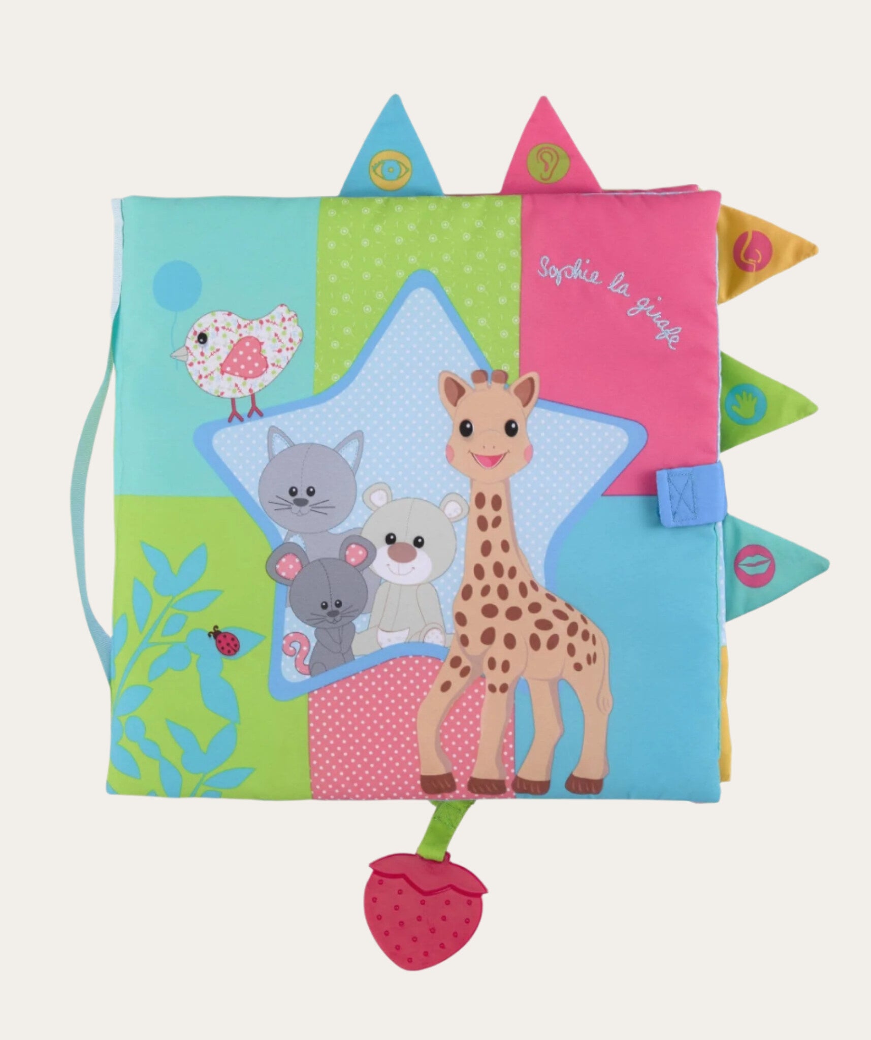 Sophie La Girafe Sensitive Book Baby Book.