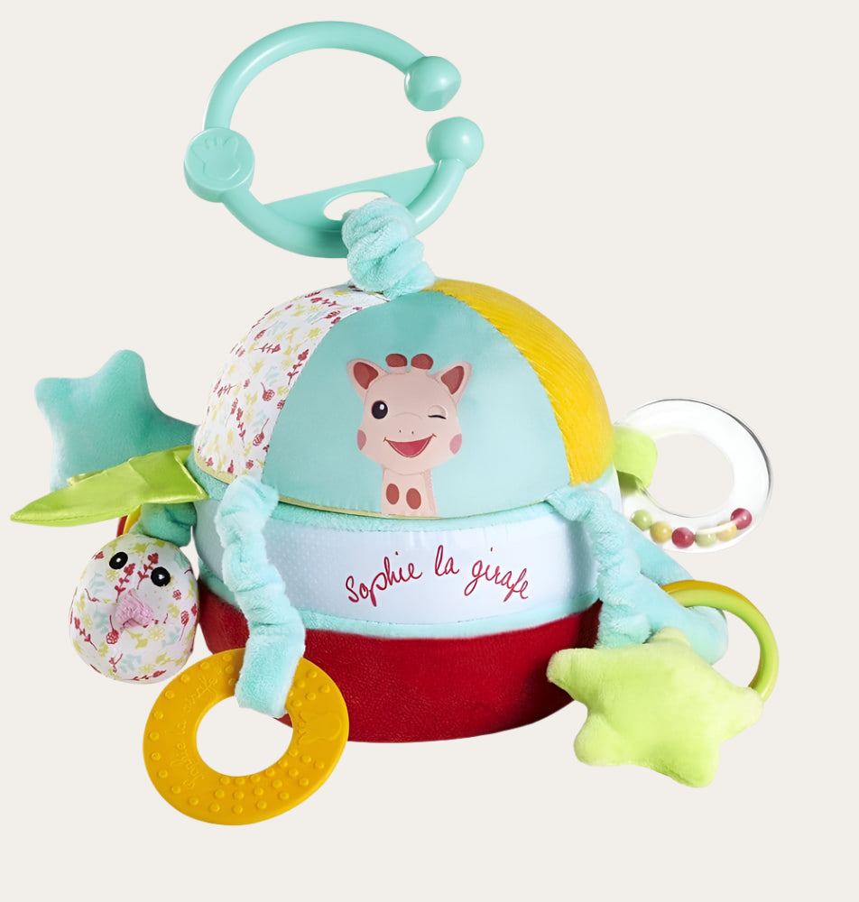 Sophie The Giraffe sensory toy called The World of Surprises