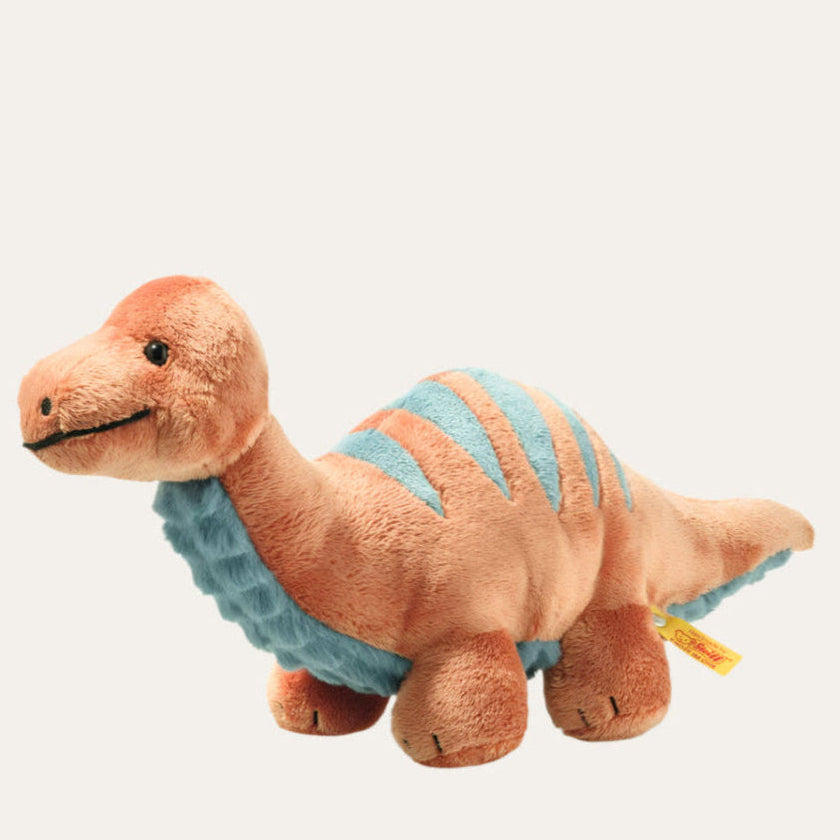 steiff Soft Cuddle Dinosaur 'Bronko Brontosaurus' Cuddly Toys.