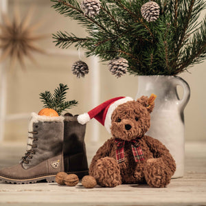 Steiff Christmas teddy bear with “Button in Ear” – Jimmy plush gift