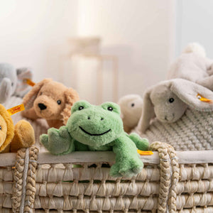steiff 'Floppy Cappy' Soft Frog Cuddly Toy Cuddly Toys.