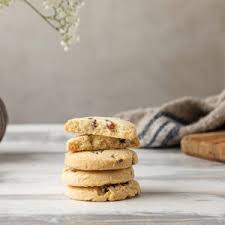 Cornish Clotted Cream Shortbread with Strawberry Pieces. Biscuits