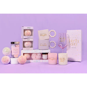 Pastel Bath Bomb Gift Jar for Mum