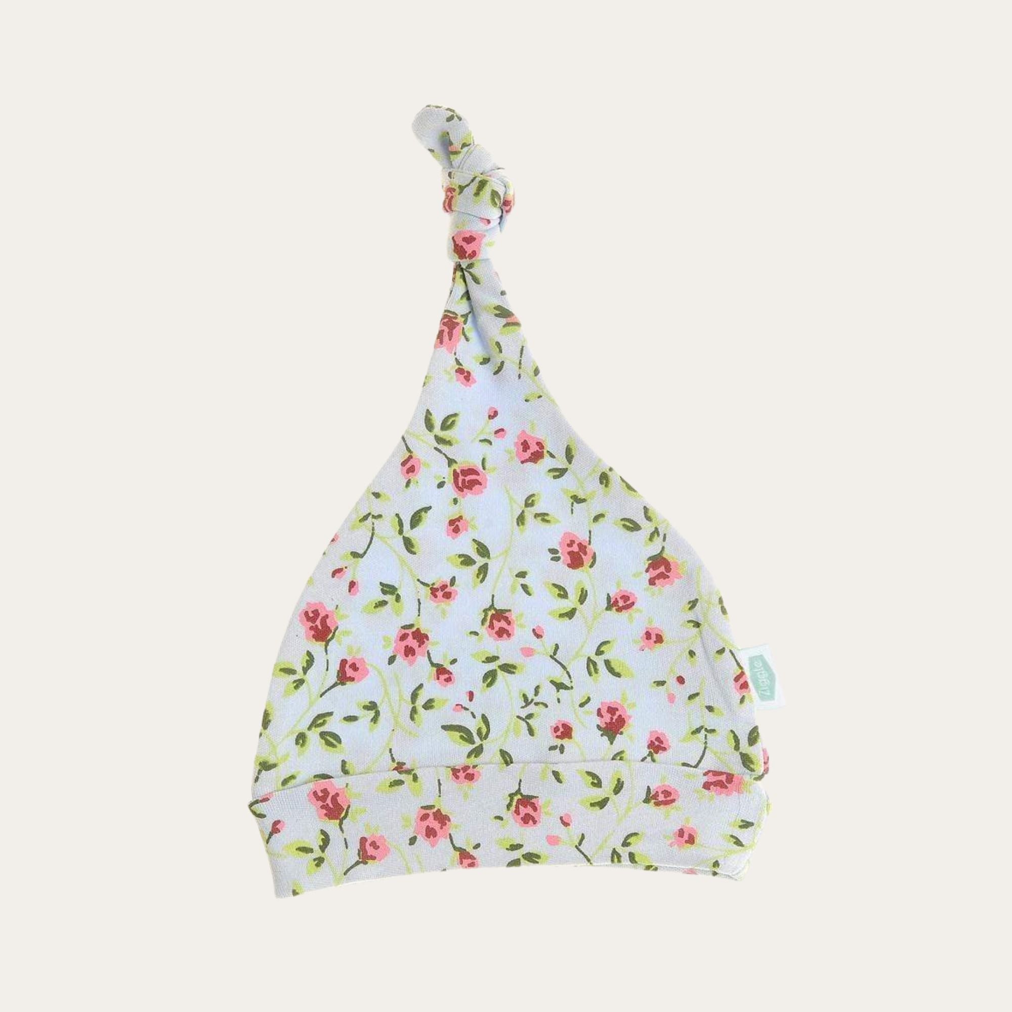 Vintage Rose Baby Hat Soft & Stylish Accessory 0-6 Months Baby Hat.