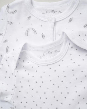 white baby clothing gifts set