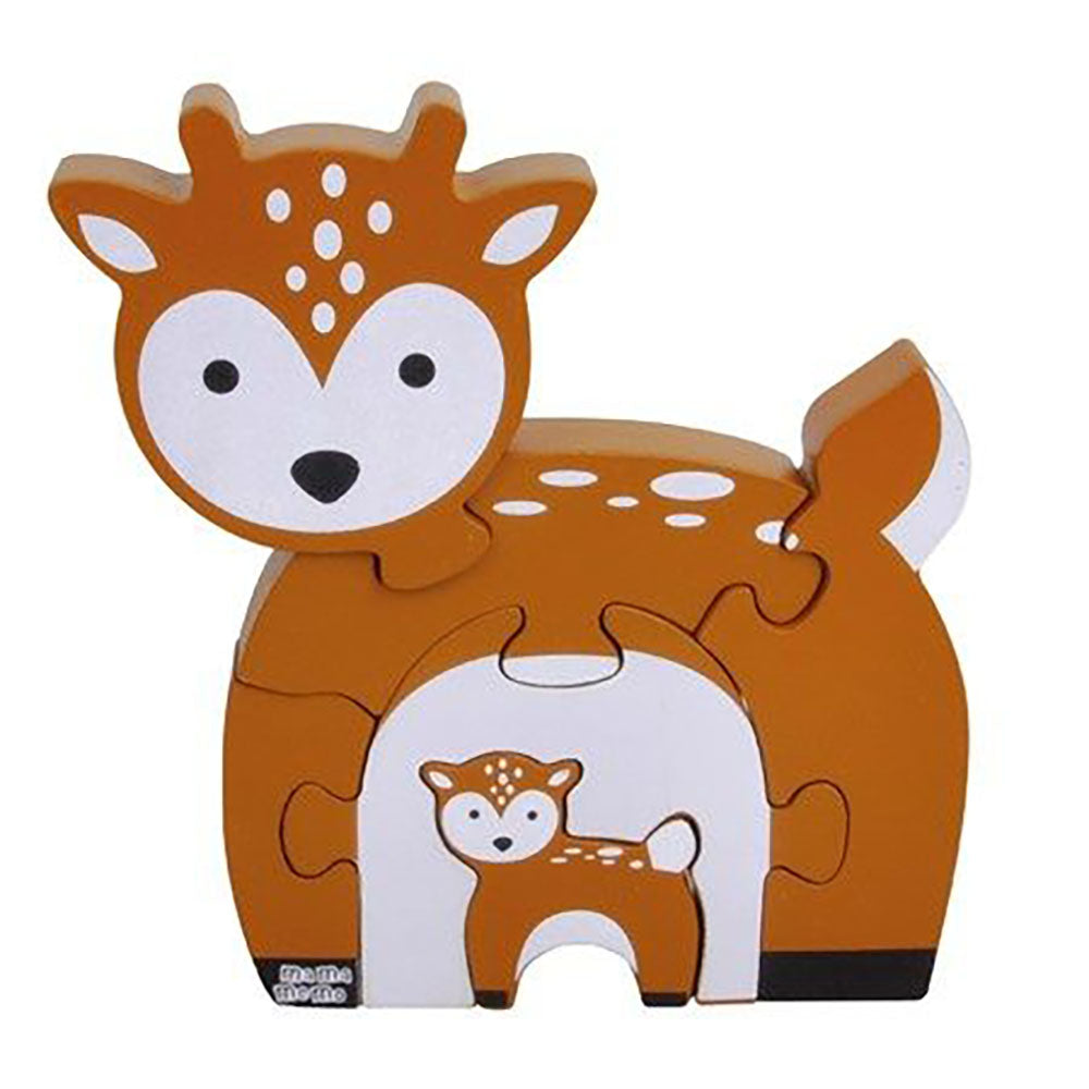 Wooden Jigsaw Puzzle Deer Wooden Toy