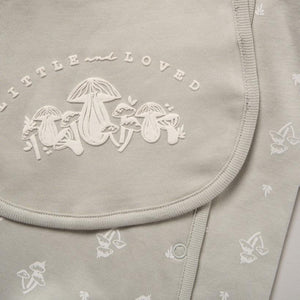 Woodland Mushroom Baby Clothing Gift Set – Romper, Vest and Bib