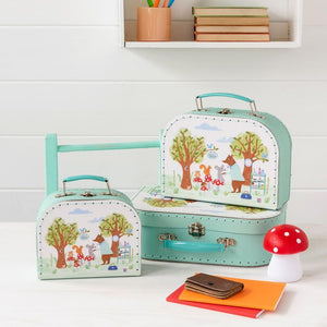 Small Woodland Friends Storage Suitcase – nursery use