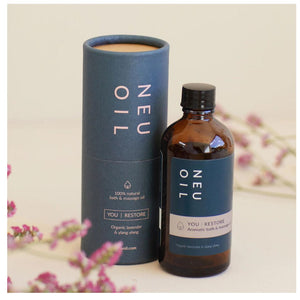 'You Restore' New Parent Aromatherapy Bath and Body Oil Baby Bath & Body.