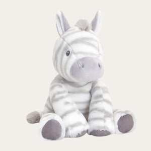 Soft Huggable Toy Zebra 25cm (100% Recycled) Cuddly Toys.