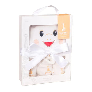 Sophie la girafe x Poetic Brands Hat, Booties & Mittens 0-6 Months