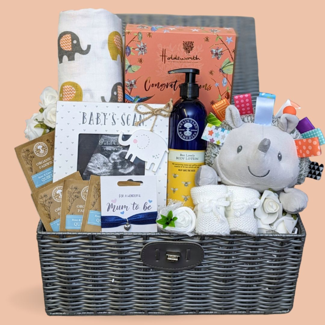 Baby Shower Gift Basket baby-shower-gift-basket