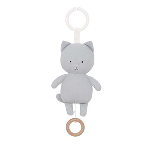 Pull down melody playing musical hanging pram or car toy to keep little one entertained.