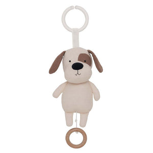 Pull down musical puppy. Perfect for keeping the little one entertained in the car or pram.