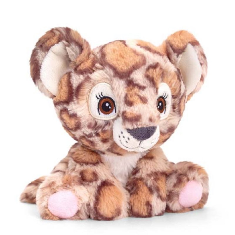 Keeleco 100% Recycled, 100% Huggable Adoptable World Clouded Leopard (16cm)