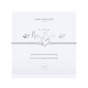 A little new mum silver bracelet by Joma Jewellery